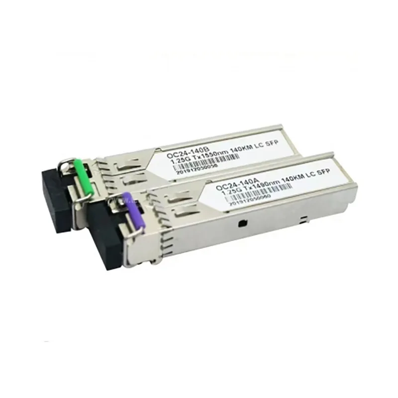 1.25g SFP 트랜시버 1490nm/1550nm 140km